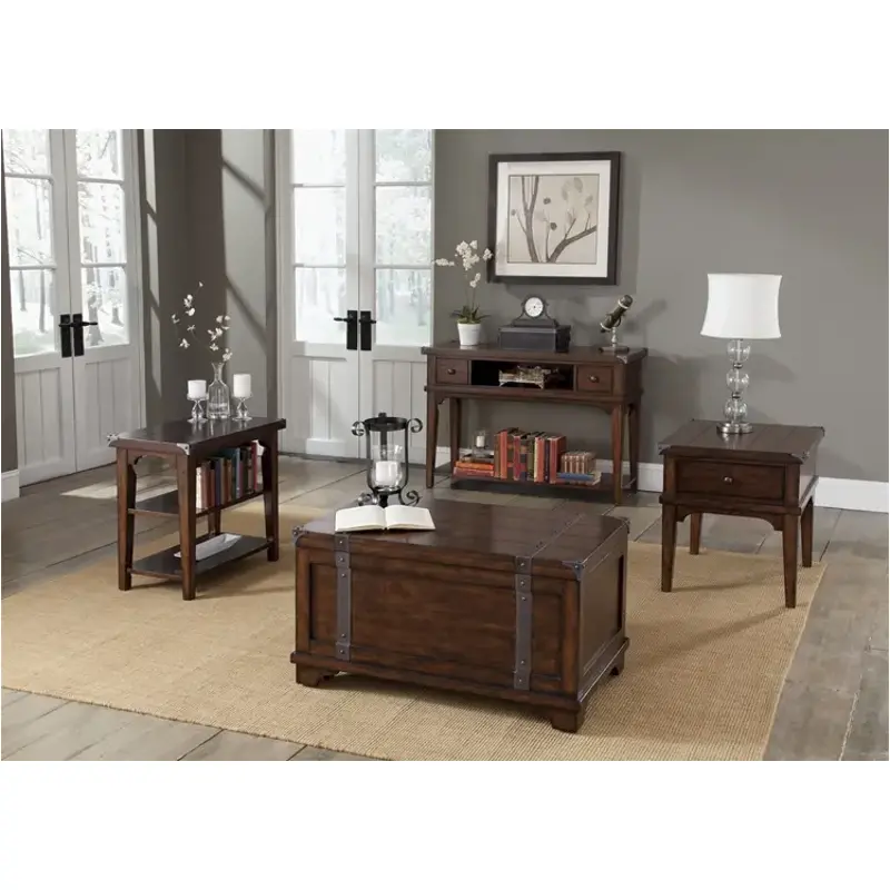 316-ot1010 Liberty Furniture Aspen Skies Living Room Furniture Cocktail Table