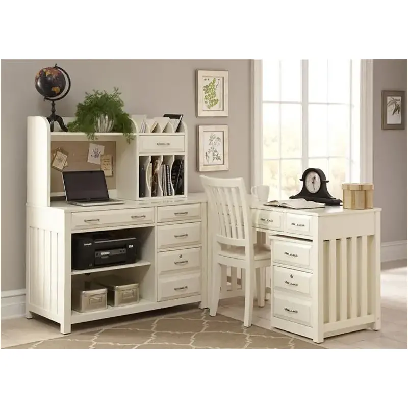 715-ho111 Liberty Furniture Hampton Bay - White Home Office Furniture Desk