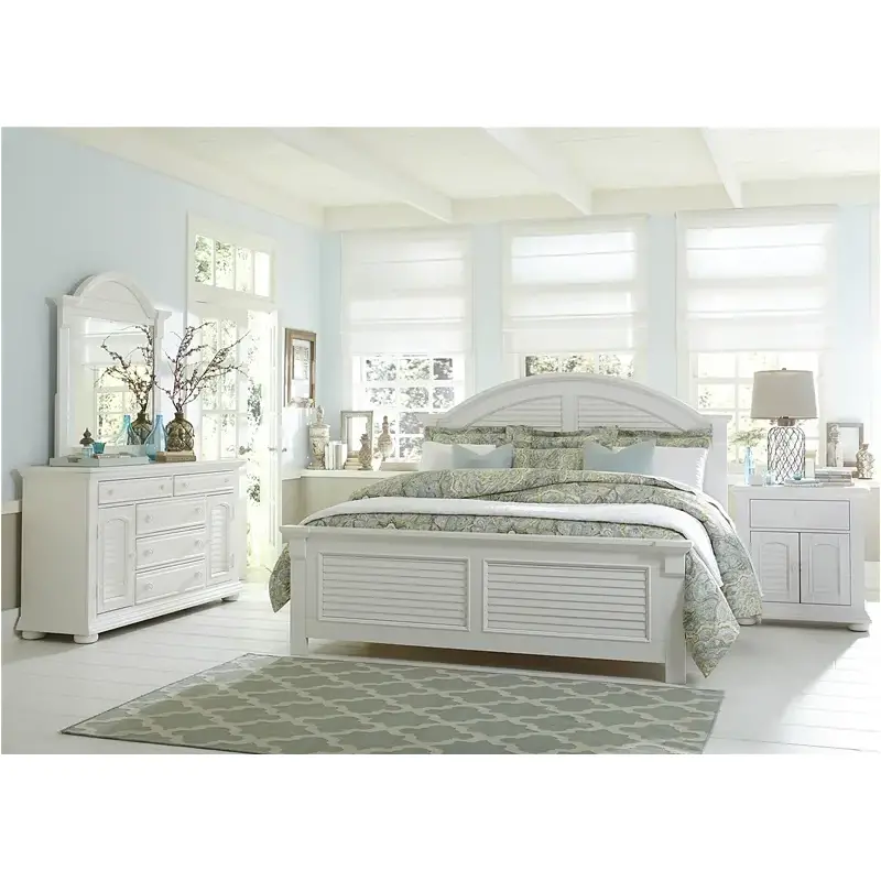 607-br13 Liberty Furniture Summer House I Queen Panel Bed