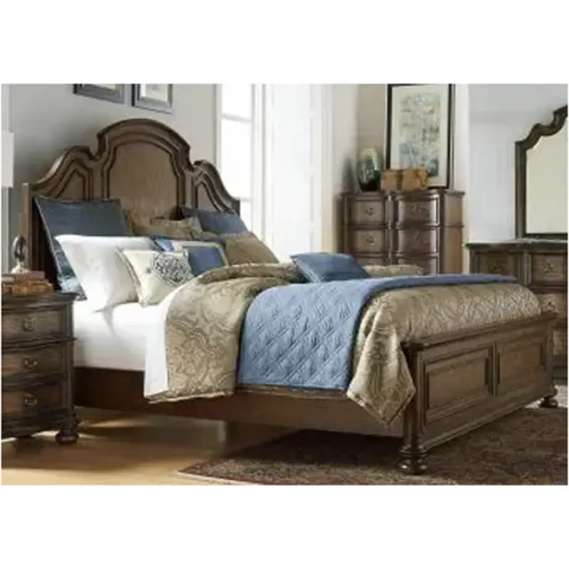 215-br14 Liberty Furniture Tuscan Valley Bedroom Furniture Bed