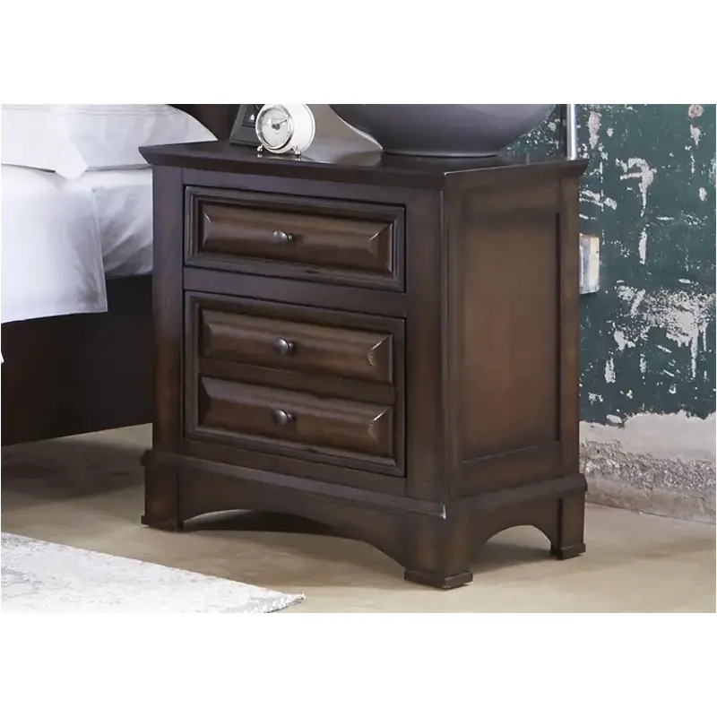 258-br61 Liberty Furniture Knollwood Bedroom Furniture Nightstand