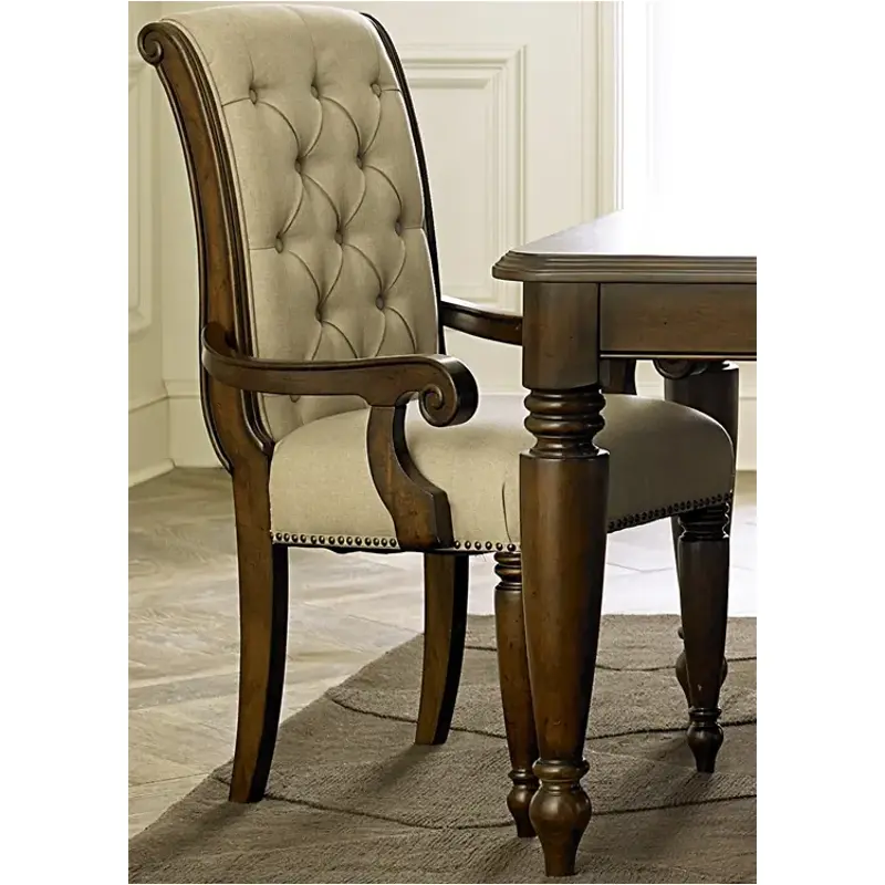 545 C6501a Liberty Furniture Cotswold, Upholstered Dining Room Arm Chairs