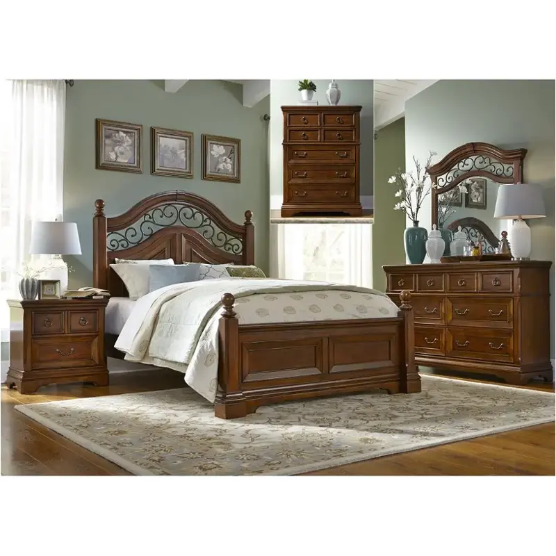 547-br05 Liberty Furniture Laurelwood Bedroom Bedroom Furniture Bed