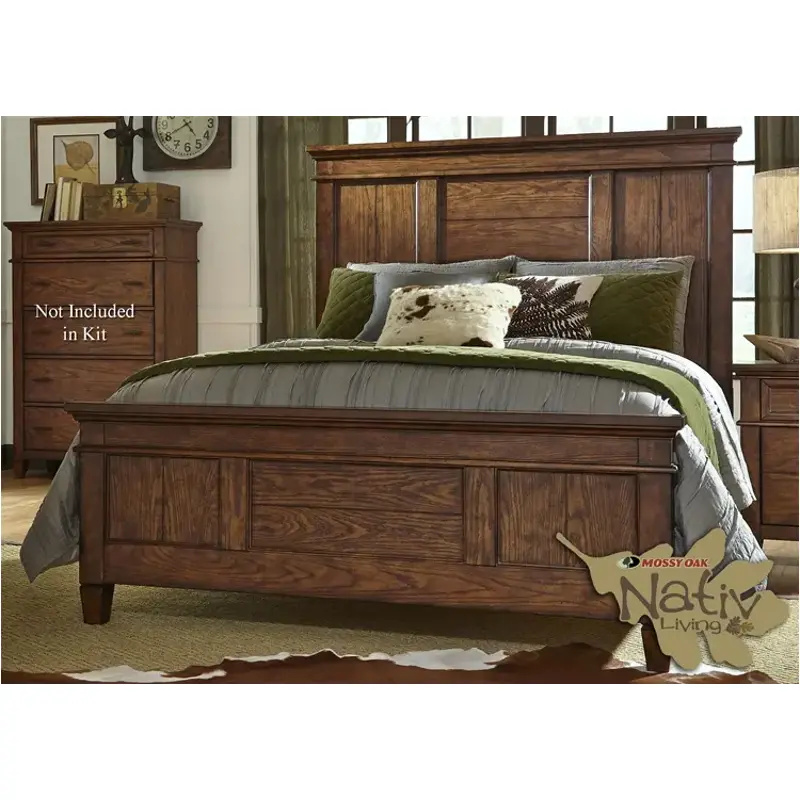 616-br14 Liberty Furniture Rocky Mountain Bedroom Furniture Bed