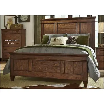 616-br90 Liberty Furniture Rocky Mountain Bedroom Furniture Bed