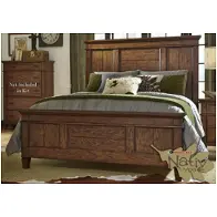 616-br16 Liberty Furniture Rocky Mountain Bedroom Furniture Bed