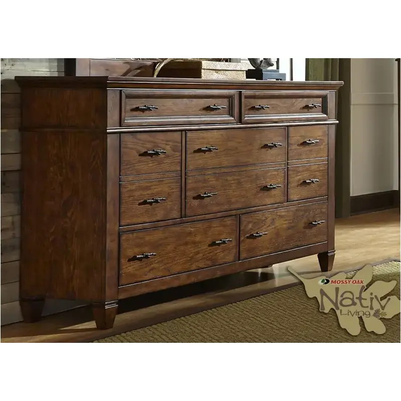 616-br31 Liberty Furniture Rocky Mountain Bedroom Furniture Dresser