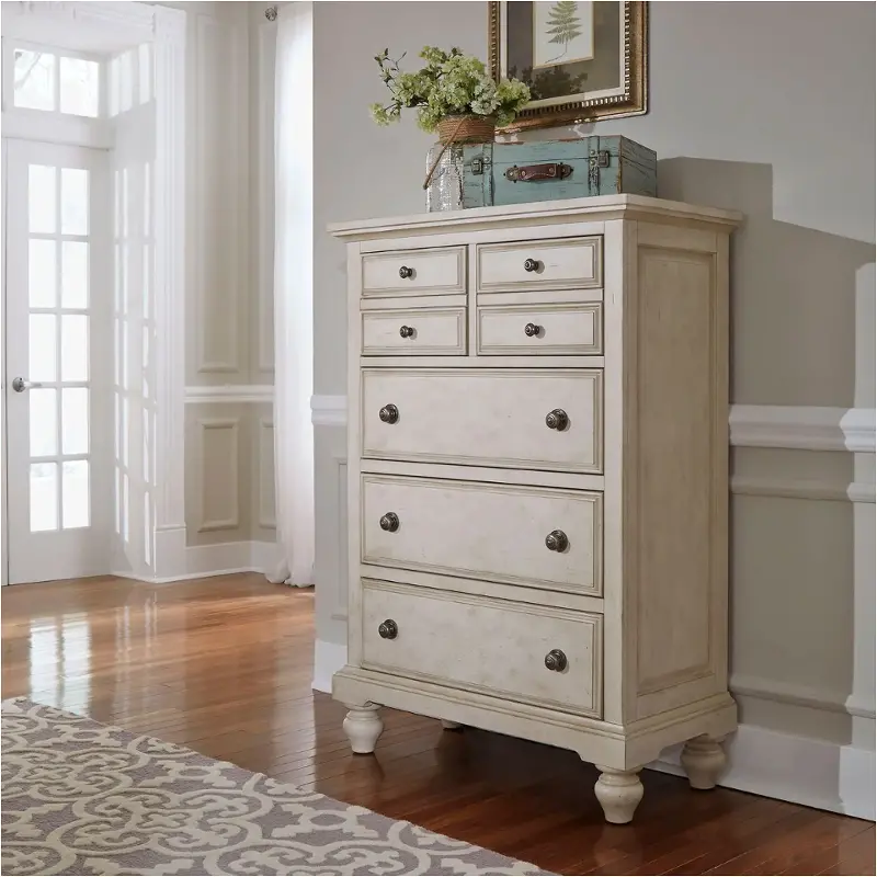 High Country - 5 Drawer Chest - White