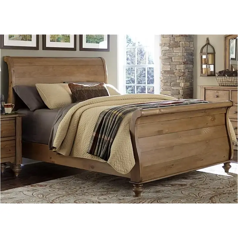 918-br22f Liberty Furniture Southern Pines Ii Bedroom Furniture Bed