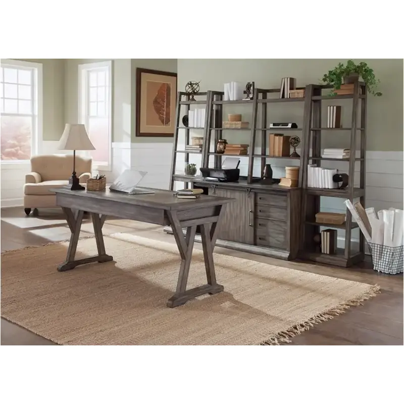 466-ho120 Liberty Furniture Stone Brook Jr Computer Credenza