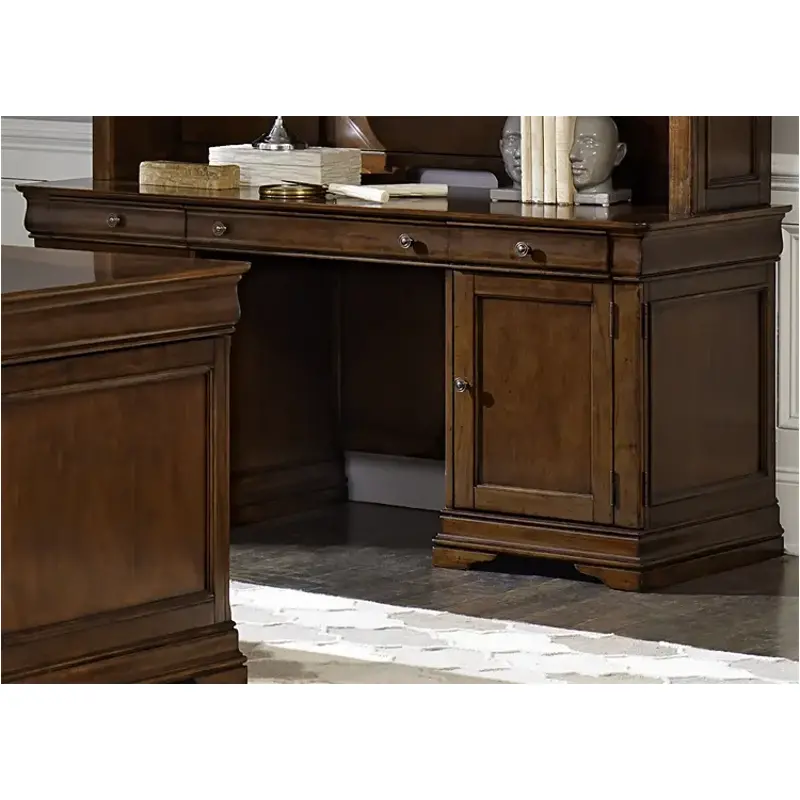 901-ho120t Liberty Furniture Chateau Valley Home Office Furniture Credenza