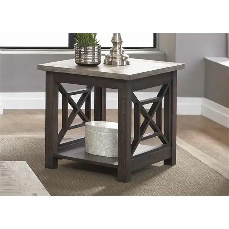 422-ot1020 Liberty Furniture Heatherbrook Occasional Living Room Furniture End Table