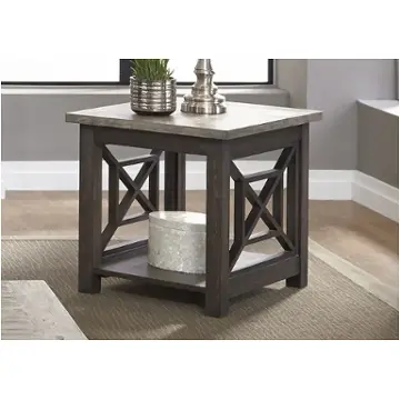 422-ot1020 Liberty Furniture Heatherbrook Occasional Living Room Furniture End Table