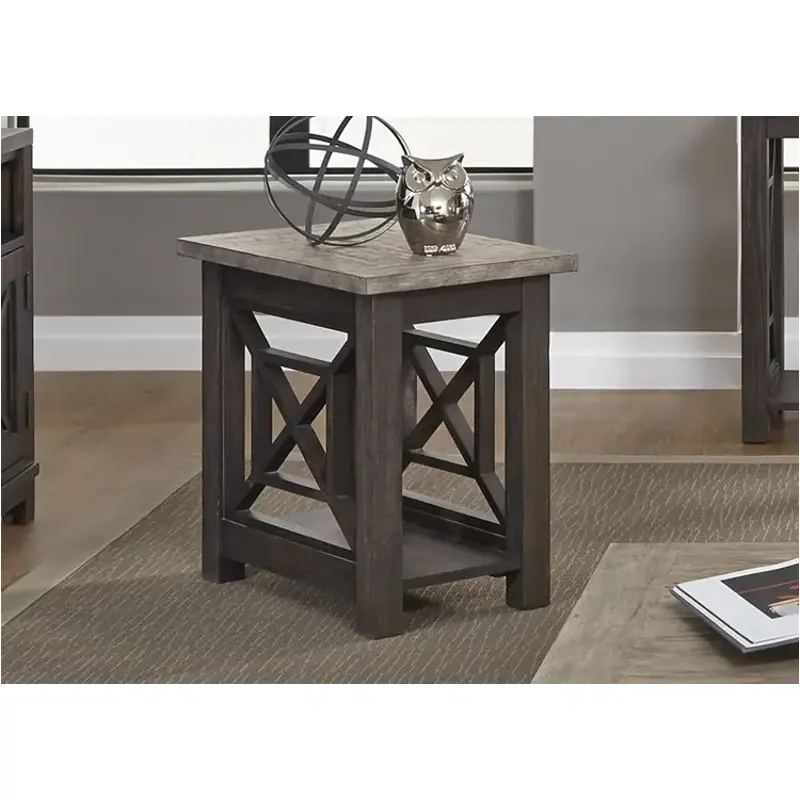 422-ot1021 Liberty Furniture Heatherbrook Occasional Living Room Furniture End Table