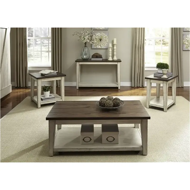 612-ot1010 Liberty Furniture Lancaster Occasional Living Room Furniture Cocktail Table