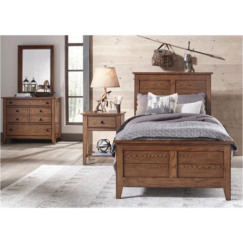 175-br13hf Liberty Furniture Grandpas Cabin Youth Twin Panel Bed