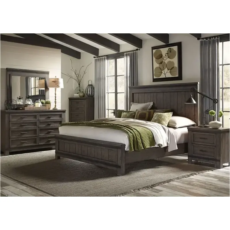 759-br13 Liberty Furniture Thornwood Hills Bedroom Furniture Bed