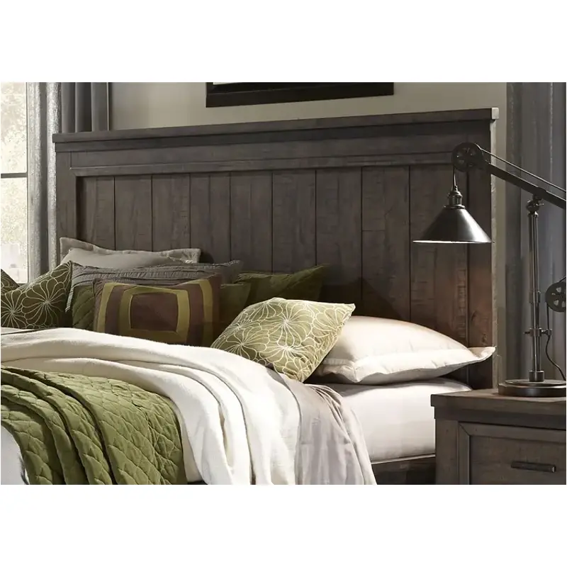 759-br13 Liberty Furniture Thornwood Hills Queen Panel Bed