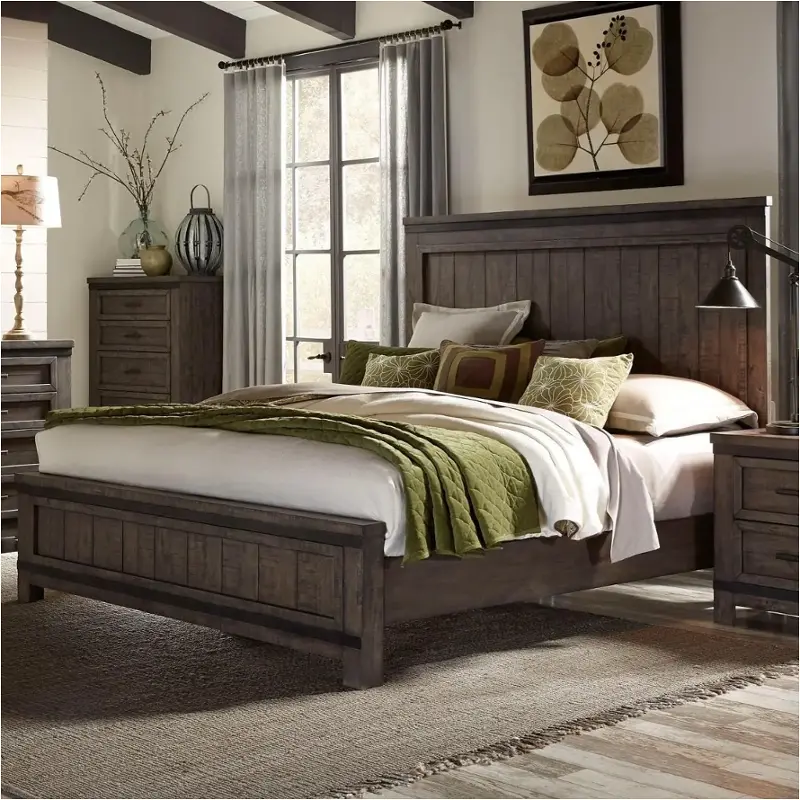 759-br13-st Liberty Furniture Thornwood Hills Bedroom Furniture Bed