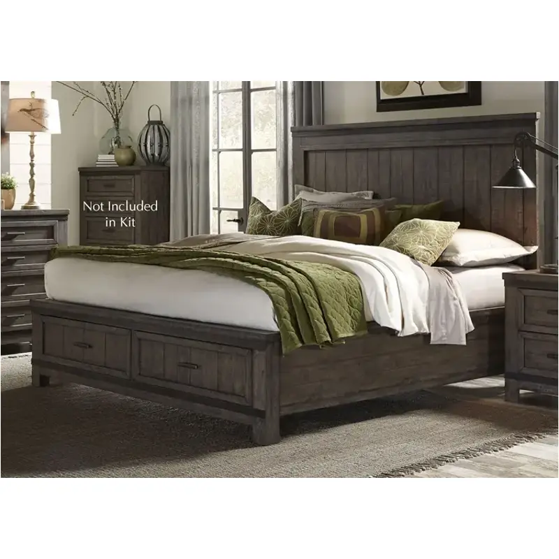 759-br14fs Liberty Furniture Thornwood Hills Bedroom Furniture Bed