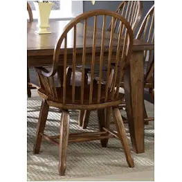 17-c2051 Liberty Furniture Treasures - Oak And Black Dining Room Furniture Dinette Chair