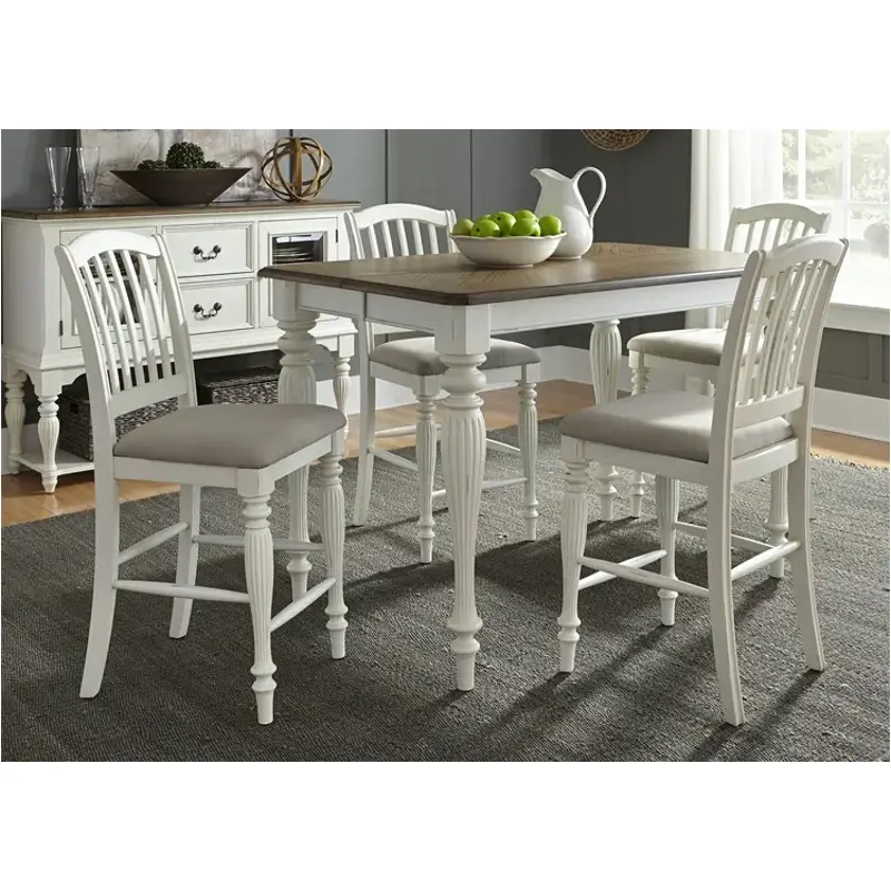 334-gt5454 Liberty Furniture Cumberland Creek Dining Dining Room Furniture Counter Height Table