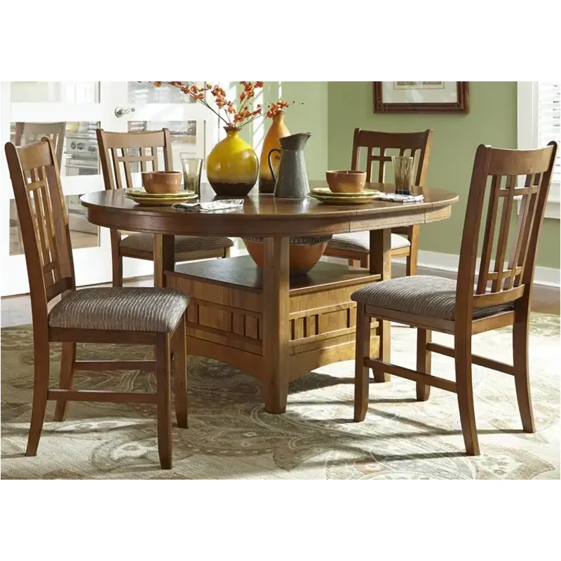 25-t4866n Liberty Furniture Santa Rosa - Oak Dining Room Furniture Dining Table
