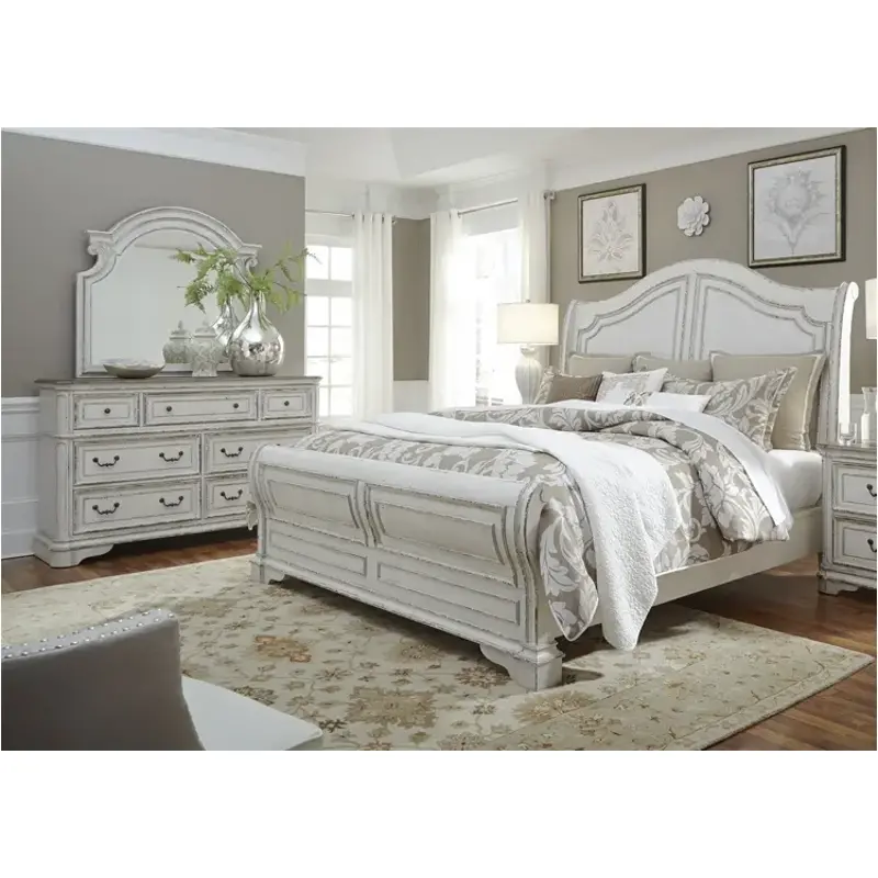 244-br21h Liberty Furniture Magnolia Manor Bedroom Furniture Bed