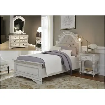 244-br11hu Liberty Furniture Magnolia Manor Bedroom Furniture Bed