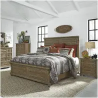 779-br13 Liberty Furniture Harvest Home - Barley Brown Bedroom Furniture Bed