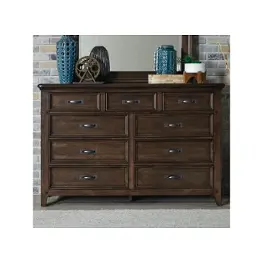184-br31 Liberty Furniture Saddlebrook Bedroom Furniture Dresser