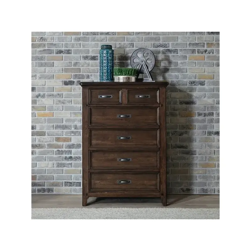 184-br41 Liberty Furniture Saddlebrook Bedroom Furniture Chest