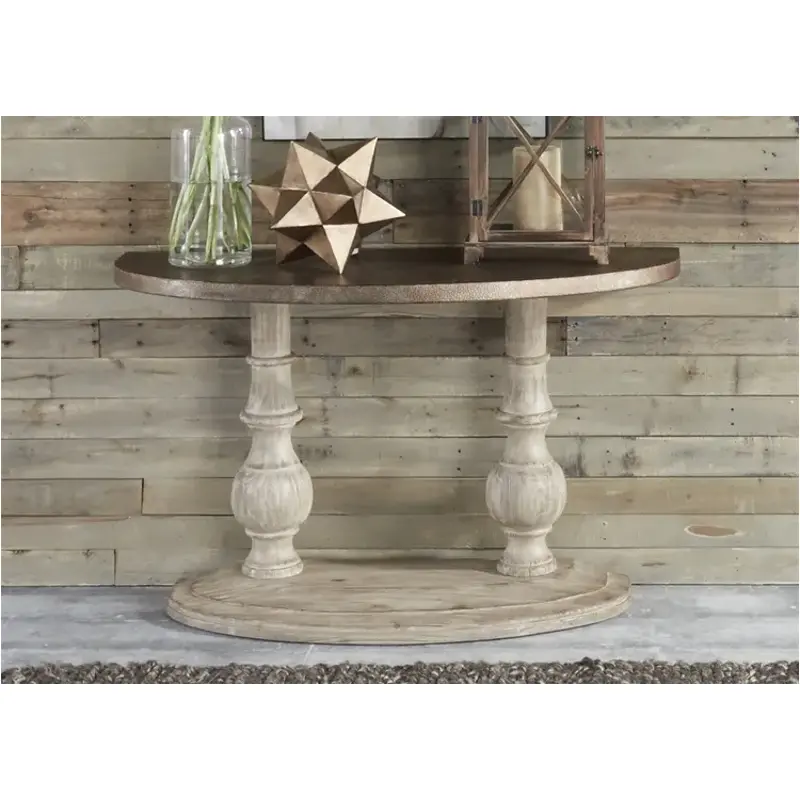 108ot1030t Liberty Furniture Alamosa Half Moon Sofa Table