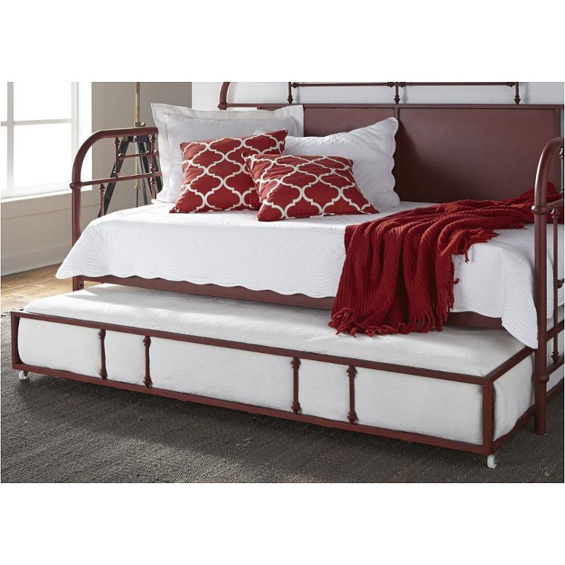 179 Br11tb R Liberty Furniture Twin Metal Day Bed Red