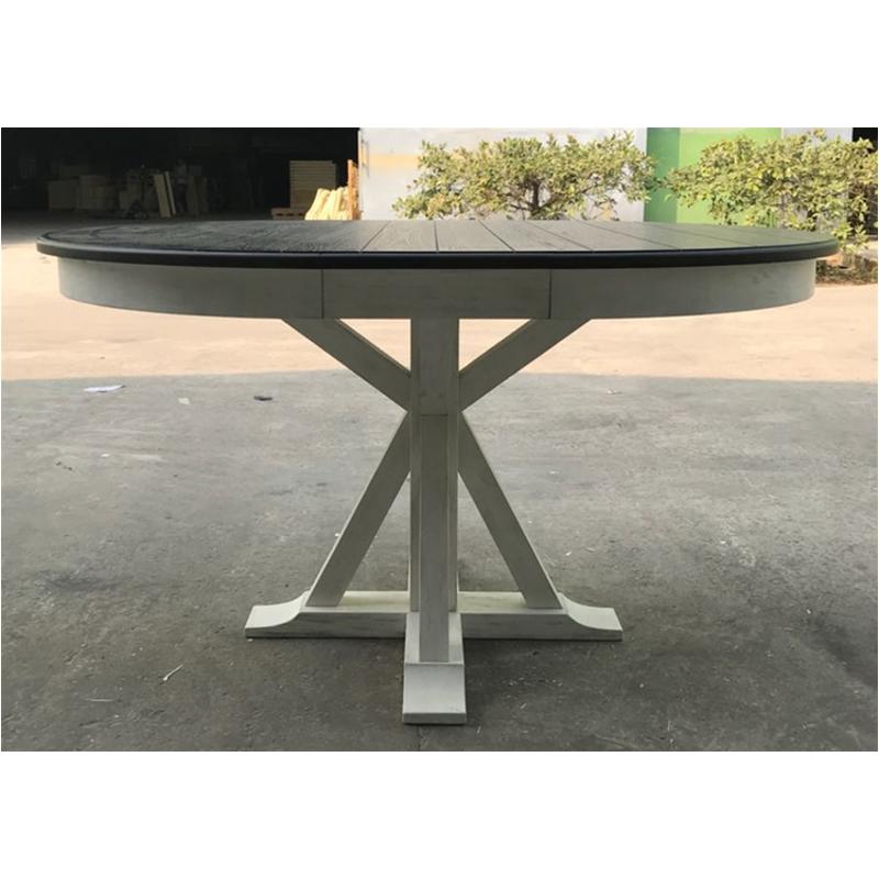 Liberty Furniture Industries Allyson Park Pedestal Table W54 x D40 x H30 White