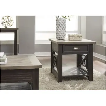 422-ot1022 Liberty Furniture Heatherbrook Living Room Furniture End Table