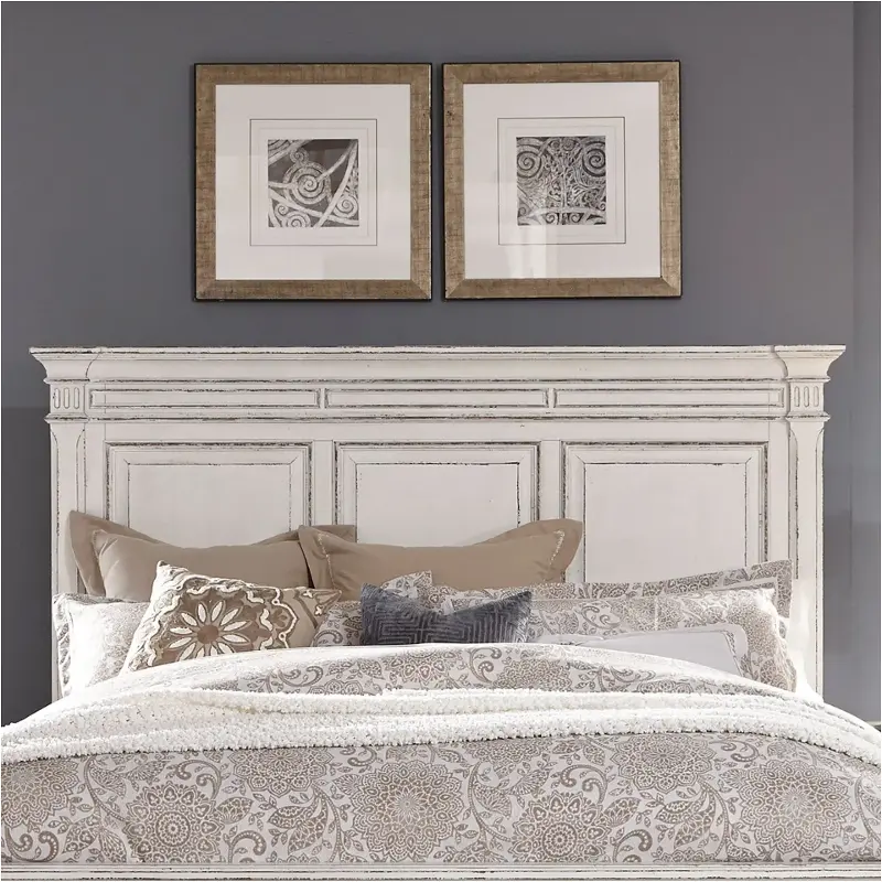 520-br15 Liberty Furniture Abbey Park King Panel Bed