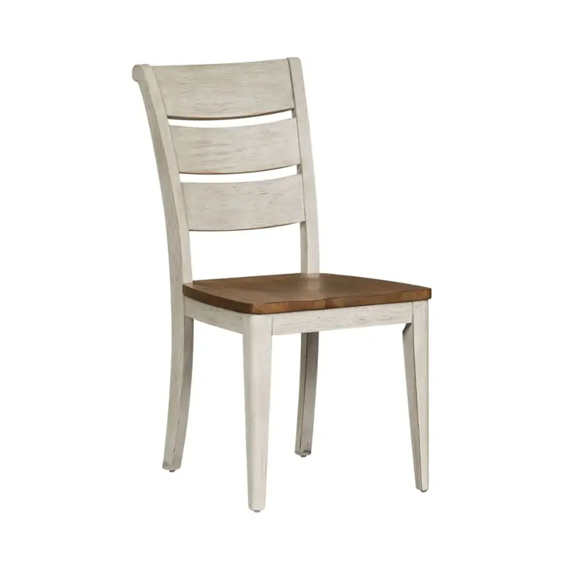 652-c2000s Liberty Furniture Ladder Back Side Chair