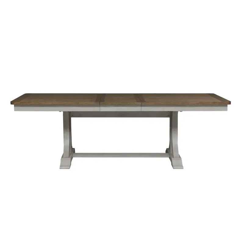652-t4096 Liberty Furniture Farmhouse Reimagined Trestle Table
