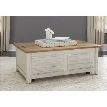 652-ot1011 Liberty Furniture Farmhouse Reimagined Living Room Furniture Cocktail Table