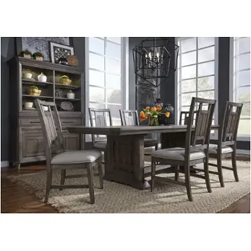823-t4096 Liberty Furniture Artisan Prairie Dining Room Furniture Dining Table