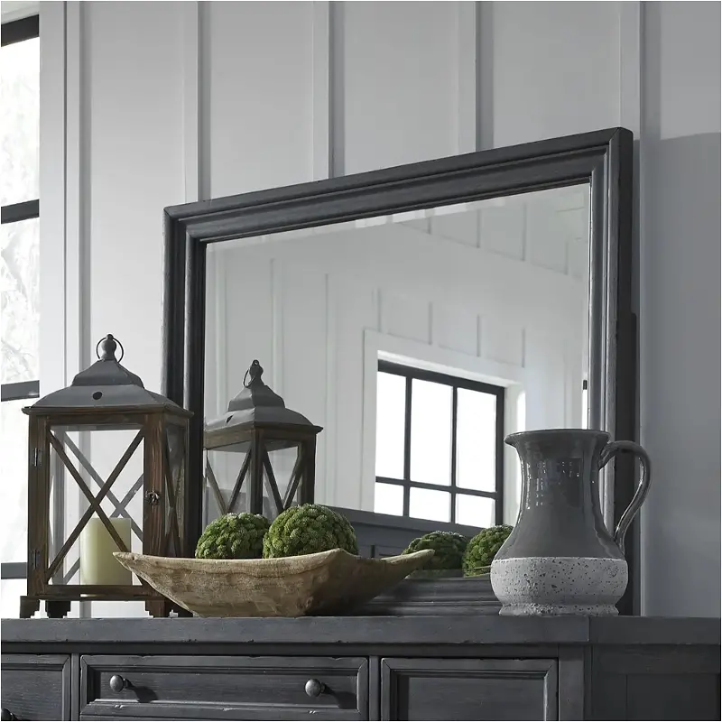 879-br51 Liberty Furniture Harvest Home - Chalkboard Bedroom Furniture Mirror