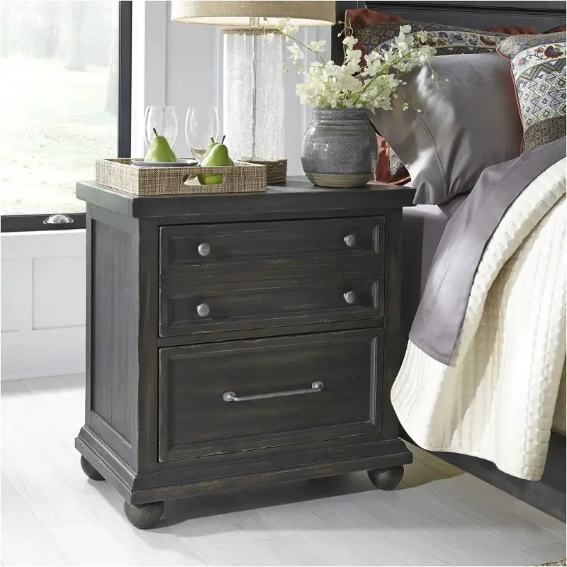 879-br61 Liberty Furniture Harvest Home - Chalkboard Bedroom Furniture Nightstand
