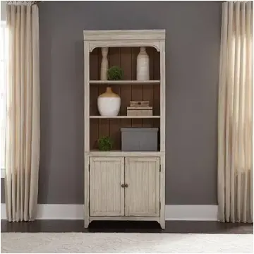 652-ho201 Liberty Furniture Farmhouse Reimagined Home Office Furniture Bookcase