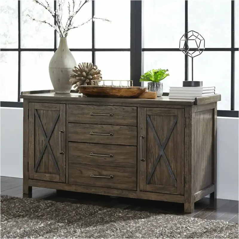¥97900 8割引　更に本日限定オフ【美品】drawer ヘリンボーン　ジレ￼ 473-ho120 Liberty Furniture Sonoma Road Small Credenza