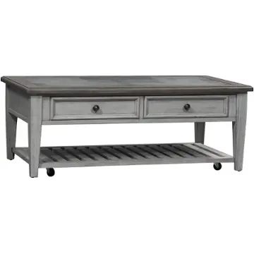 824-ot1010 Liberty Furniture Heartland Living Room Furniture Cocktail Table