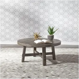 406-ot1013 Liberty Furniture Modern Farmhouse - Charcoal Living Room Furniture Cocktail Table