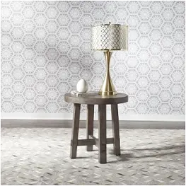 406-ot1024 Liberty Furniture Modern Farmhouse - Charcoal Living Room Furniture End Table