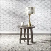 406-ot1024 Liberty Furniture Modern Farmhouse - Charcoal Living Room Furniture End Table