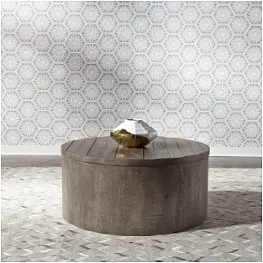 406-ot1011 Liberty Furniture Modern Farmhouse - Charcoal Living Room Furniture Cocktail Table
